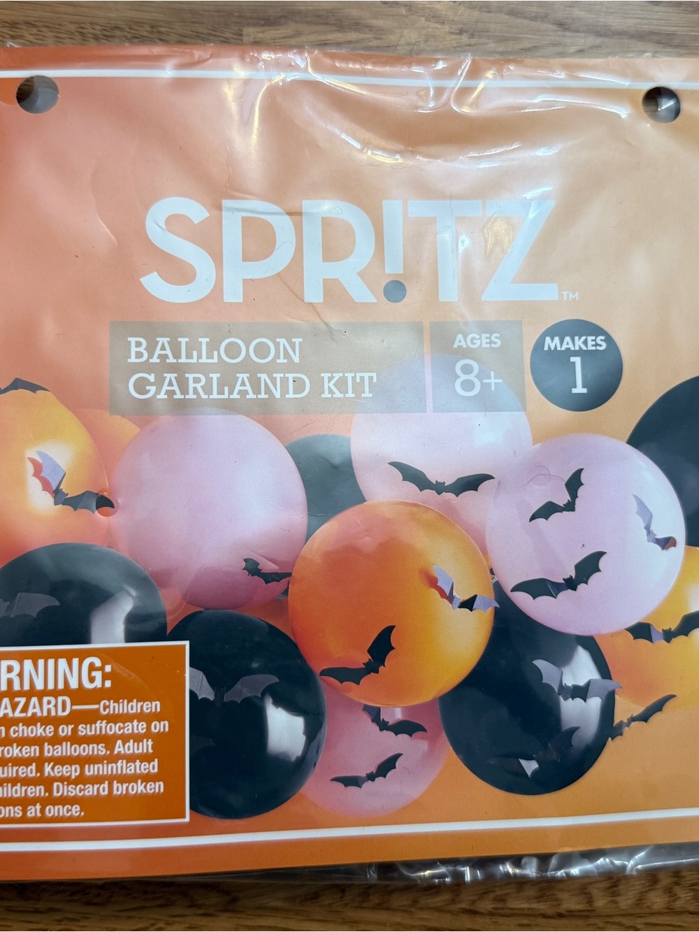 Target SPRITZ Balloon Garland Kit - Orange, Pink, Black